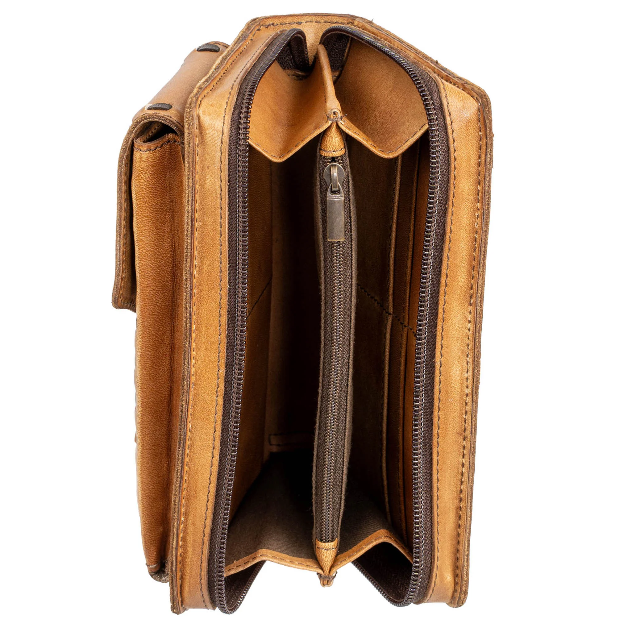 Bandera Tan Quickdraw Crossbody Wallet - Image 10