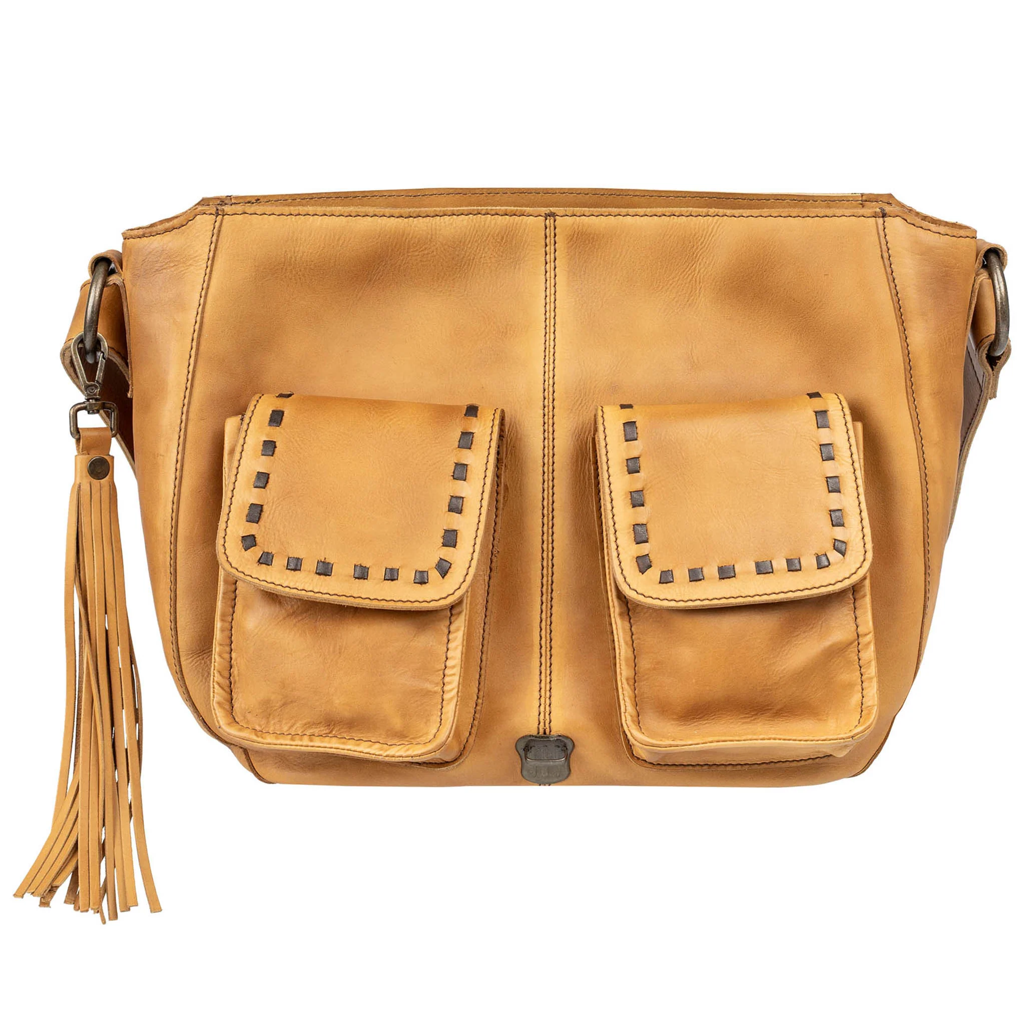 Bandera Tan Saddle Hobo Bag - Image 6