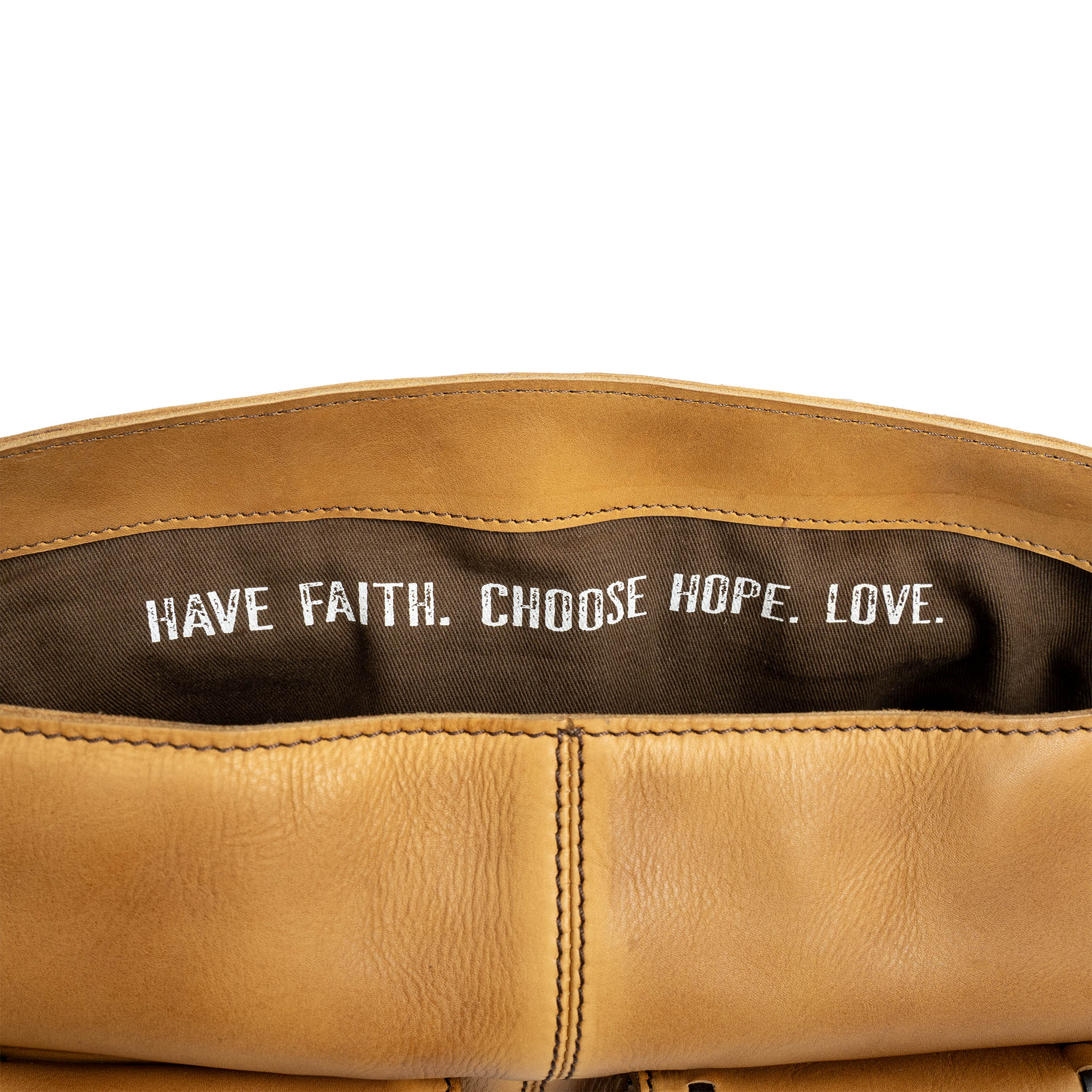 Bandera Tan Saddle Hobo Bag - Image 8