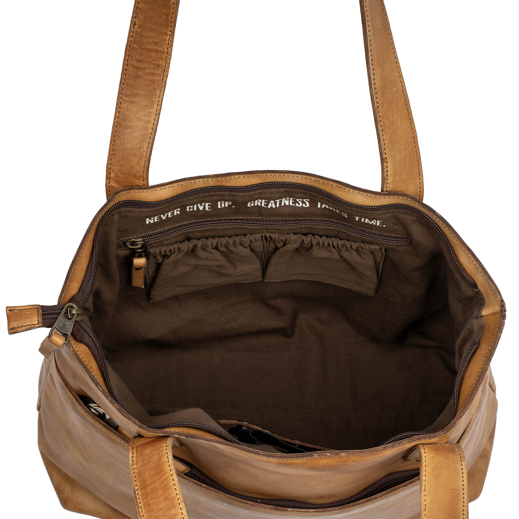 Bandera Tan Simple Tote - Image 10