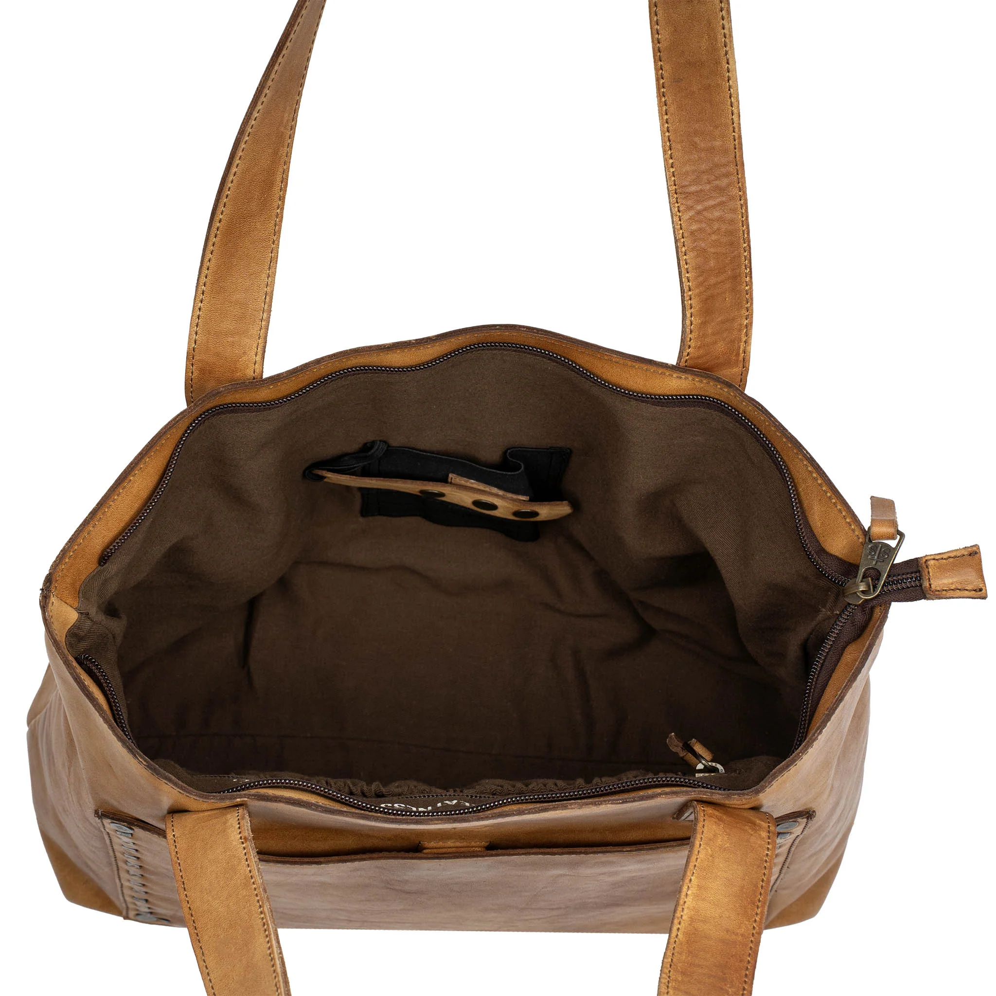 Bandera Tan Simple Tote - Image 11