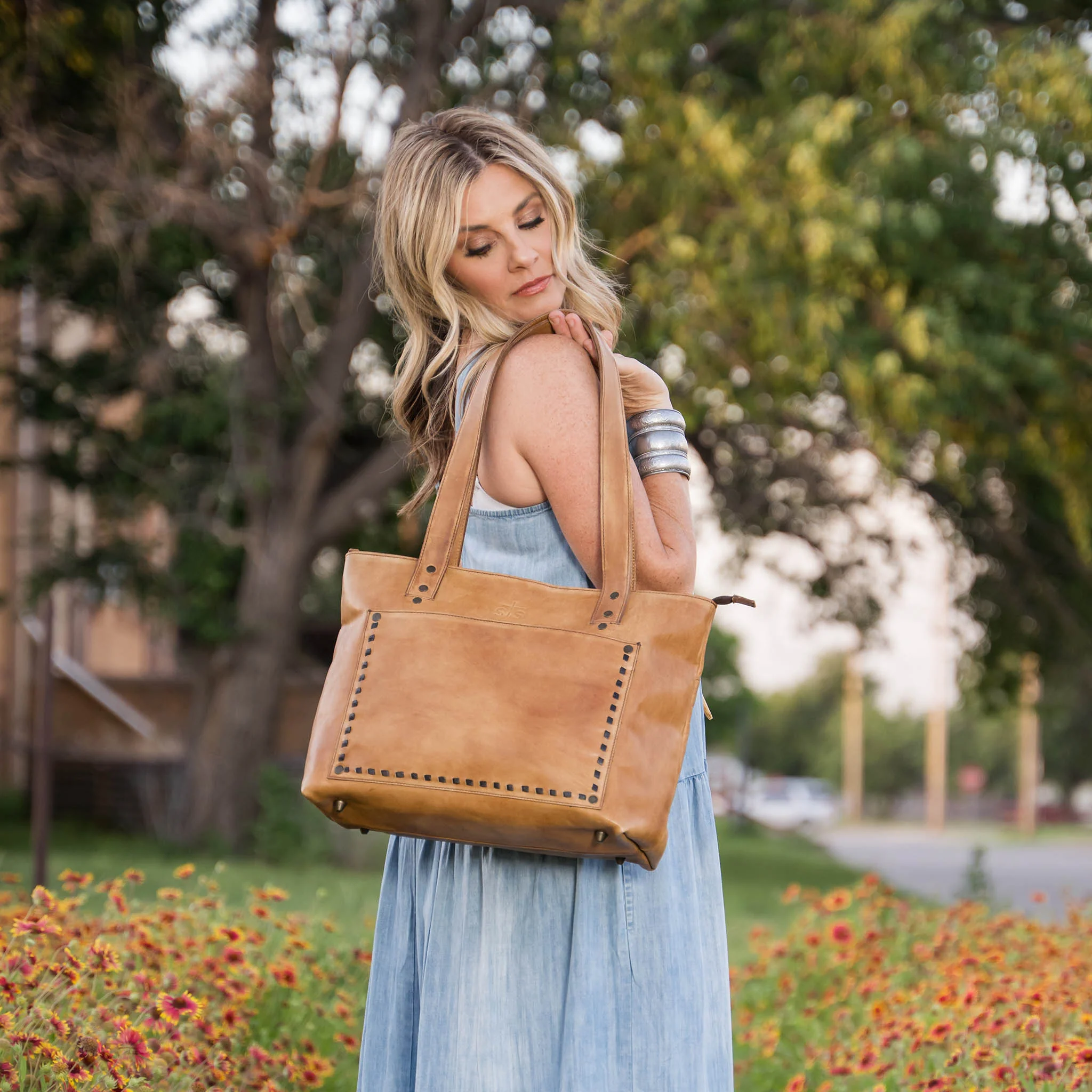 Bandera Tan Simple Tote - Image 6