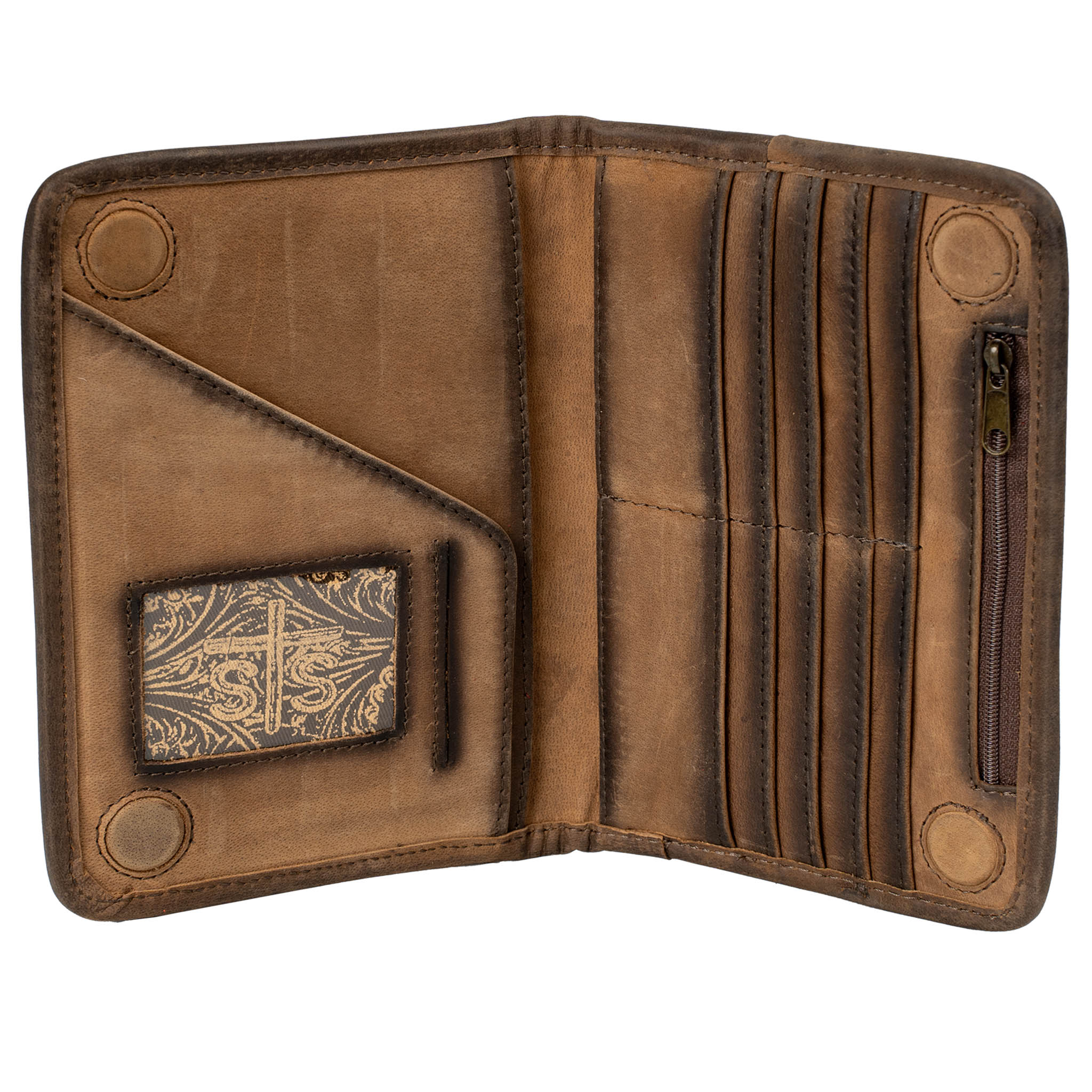 Cowhide Magnetic Wallet - Image 4