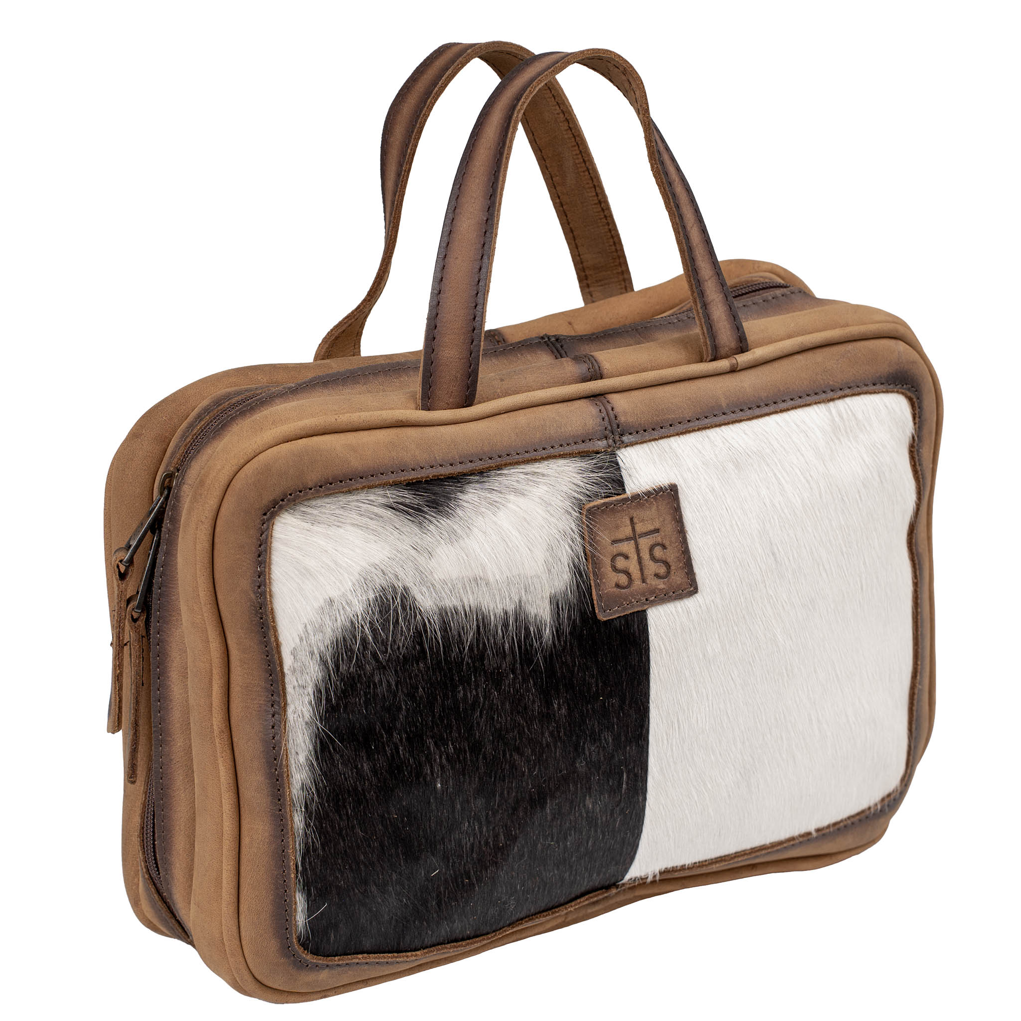 Cowhide Toiletry Bag - Image 6