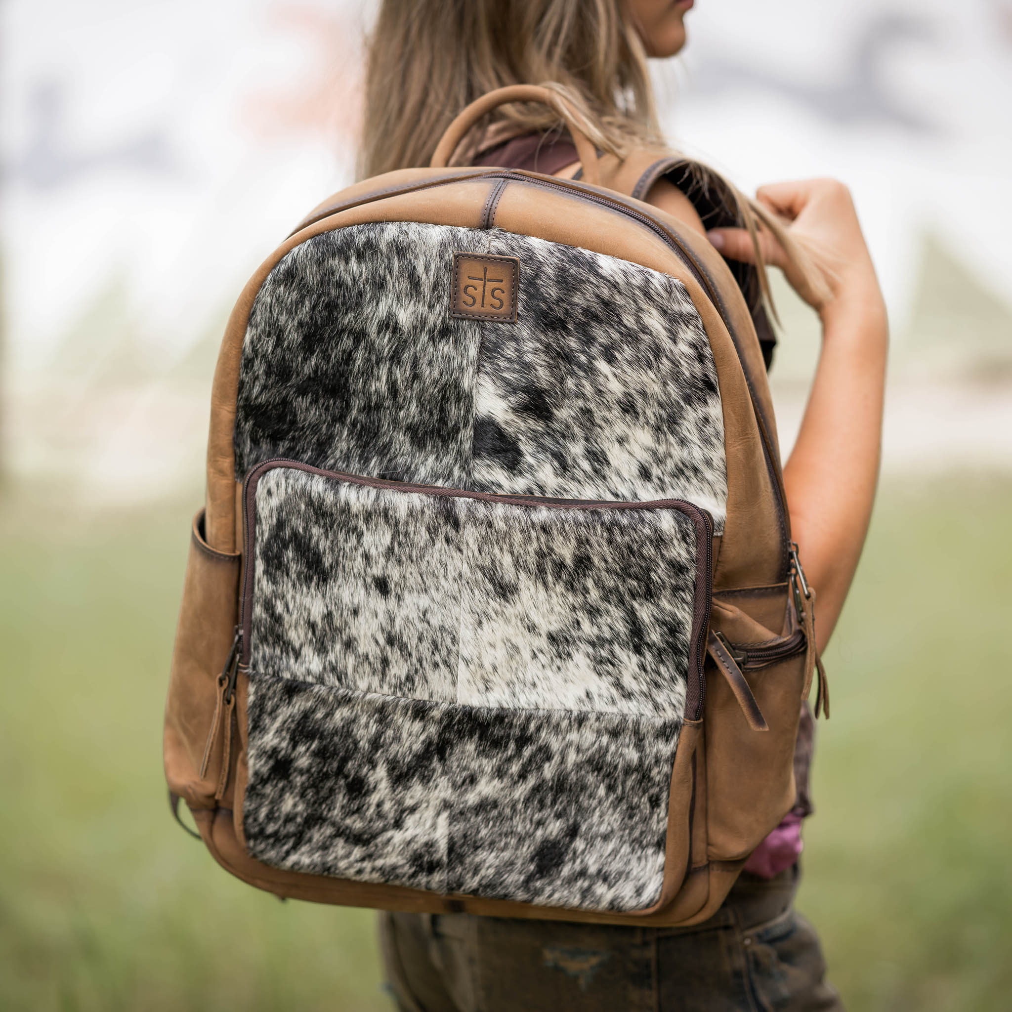 Cowhide Whitness Backpack - Image 3
