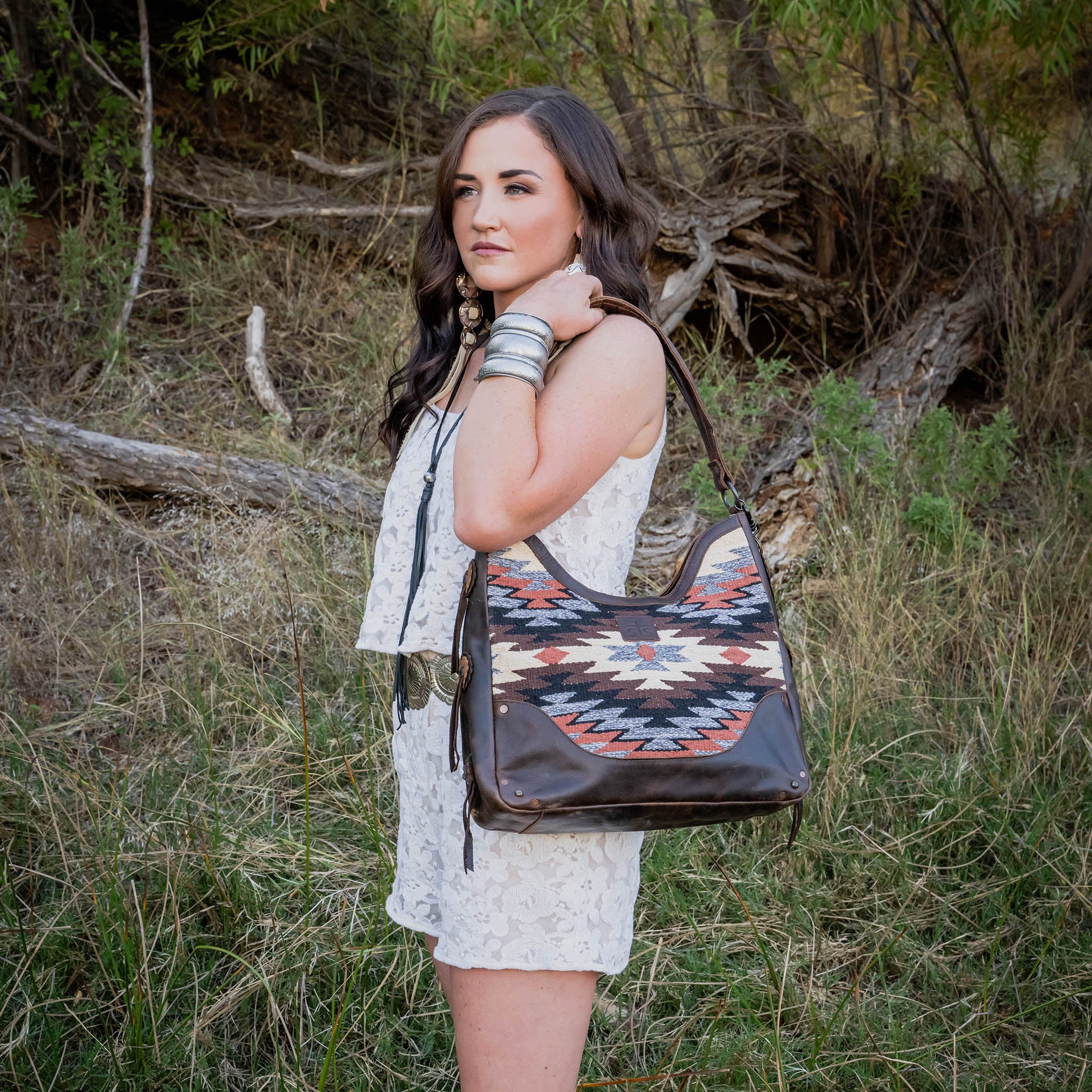 Guadalupe Serape Hobo Bag - Image 2