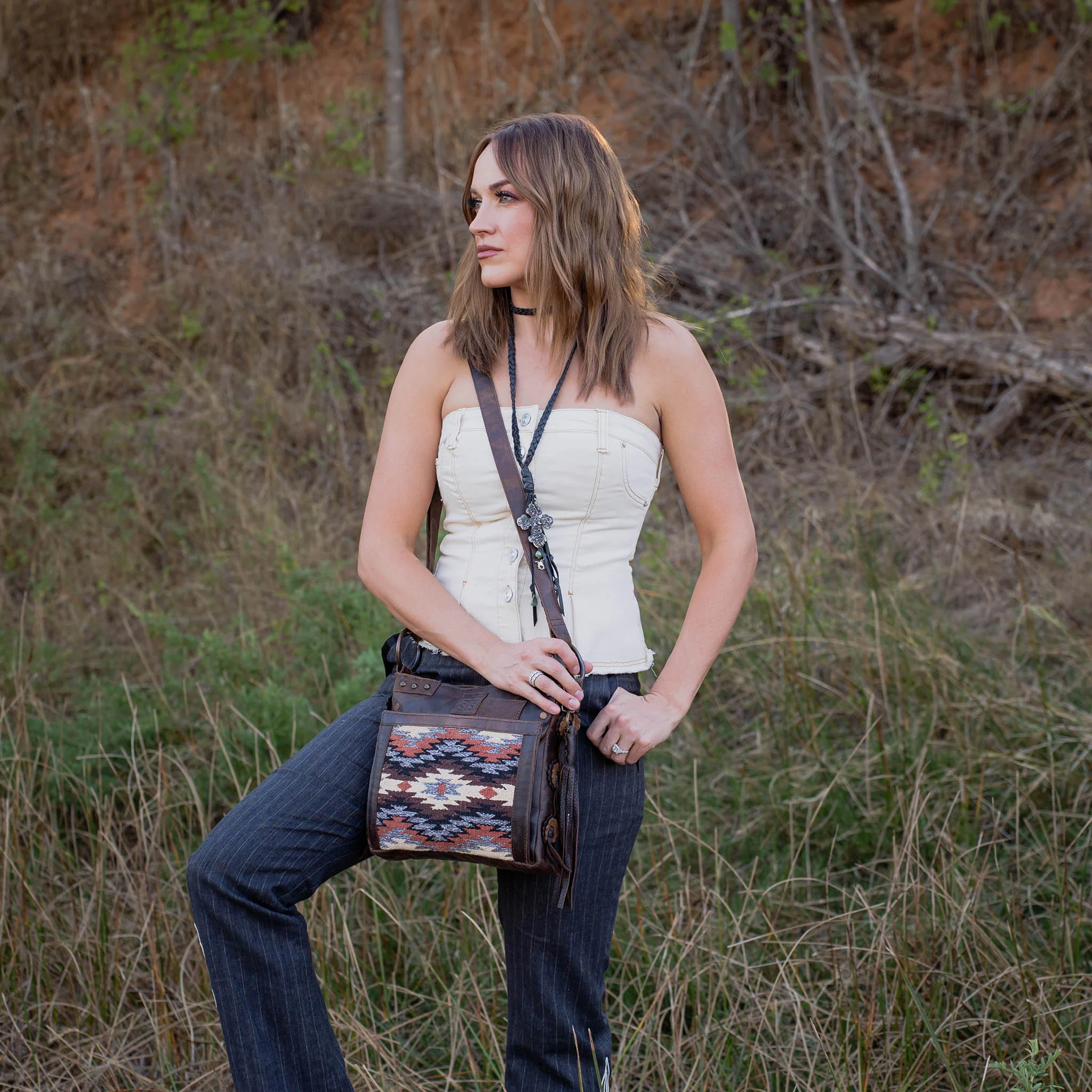 Guadalupe Serape Olivia Crossbody - Image 2