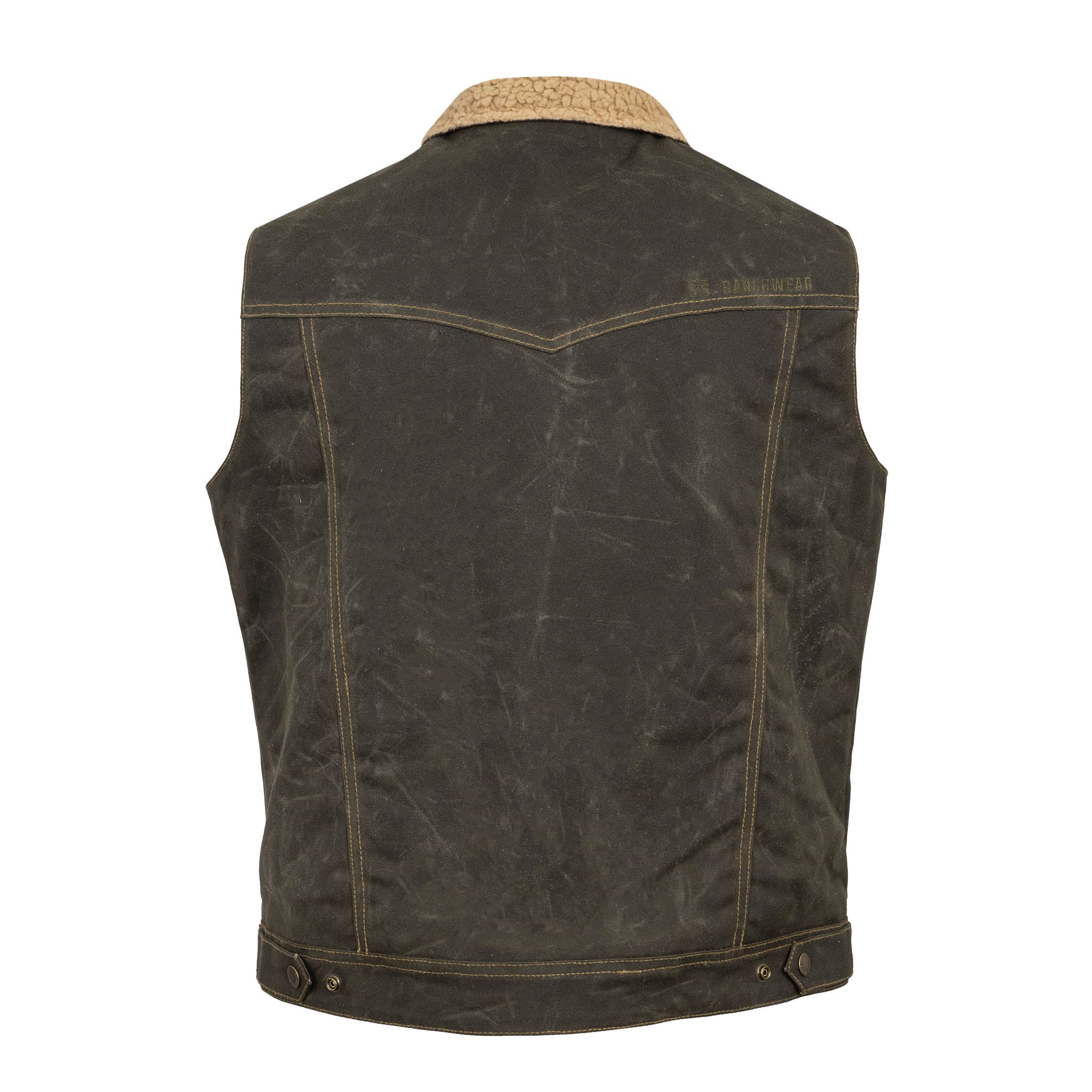 Men's Owen Vest - Olive - Image 3