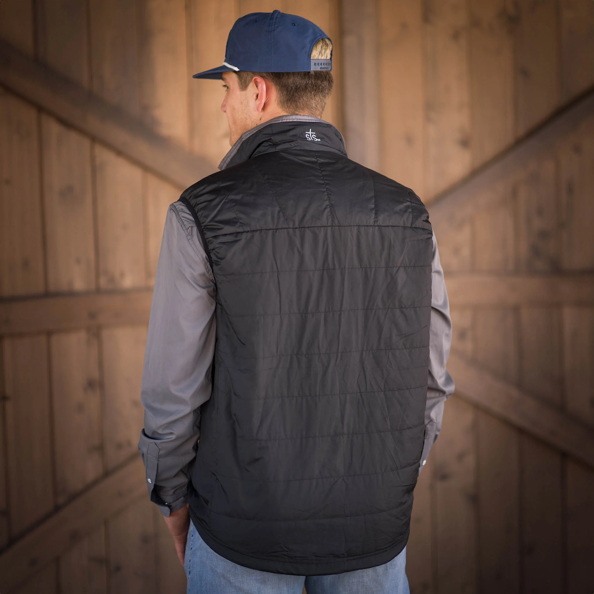 Men's Sterling Vest - Black - Image 5