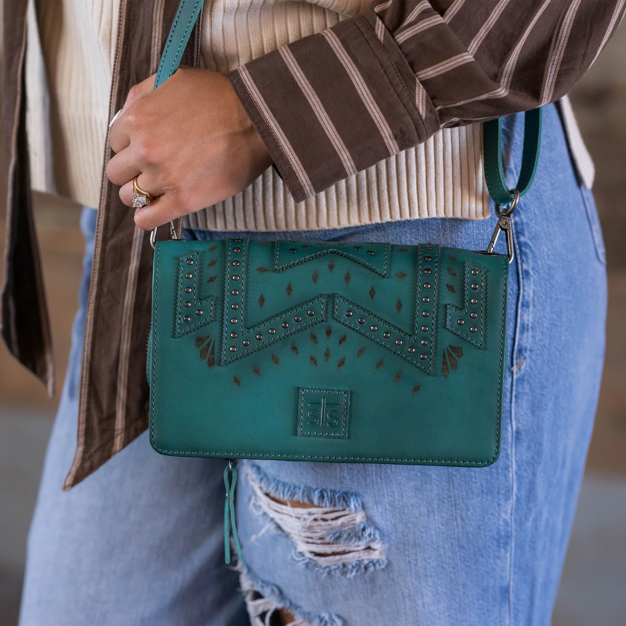Wayfarer Turquoise Evie Organizer - Image 2