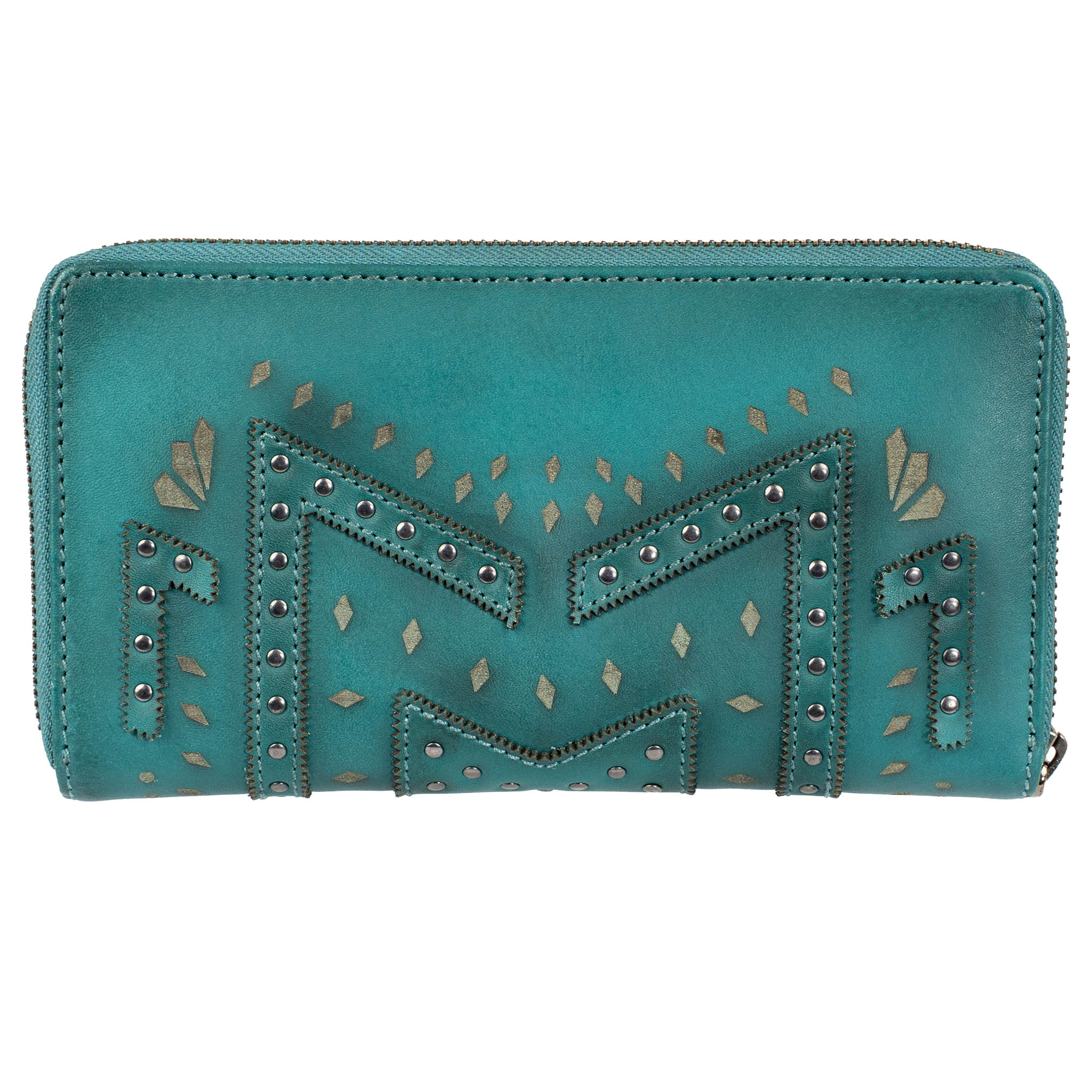 Wayfarer Turquoise Juniper Bifold Wallet - Image 3