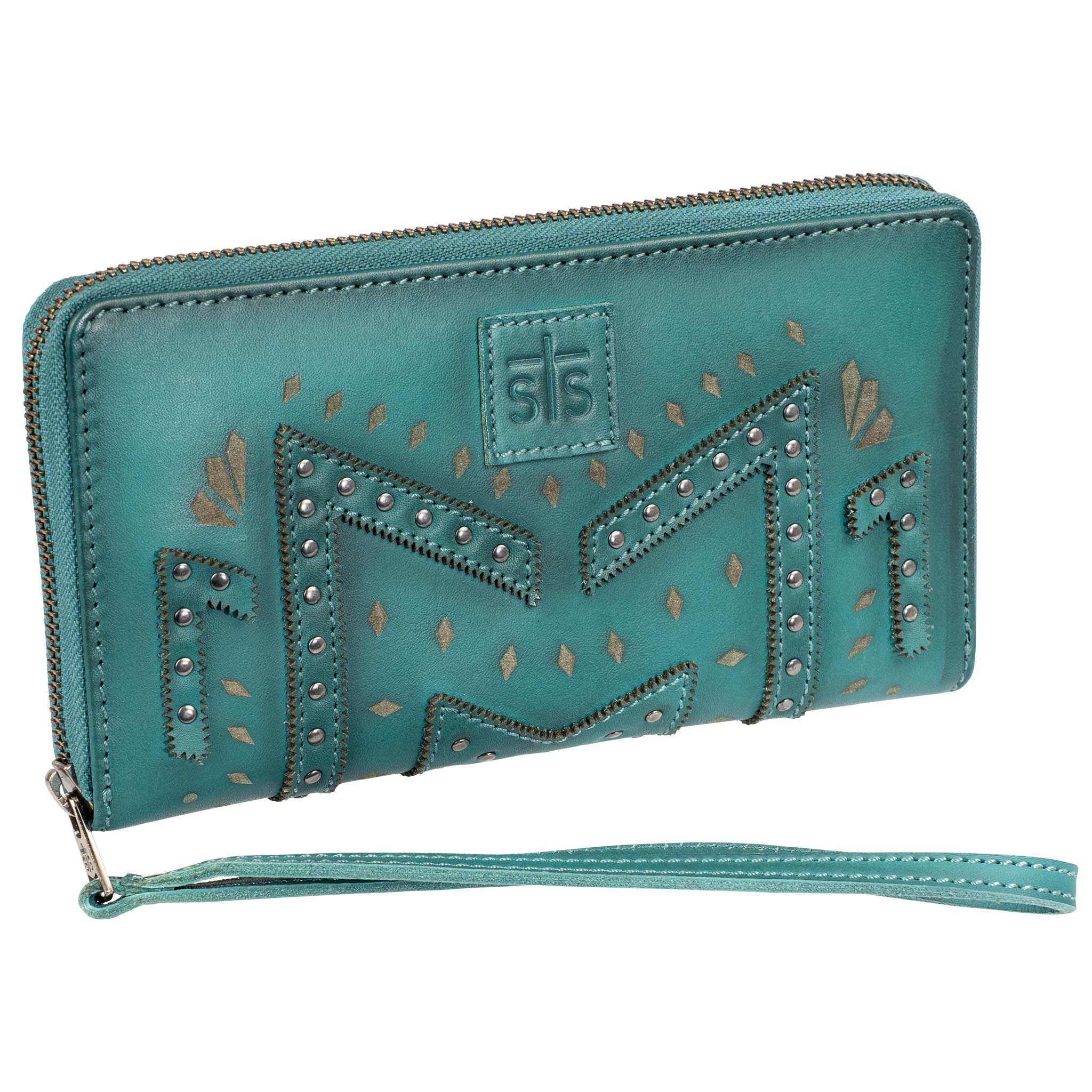 Wayfarer Turquoise Juniper Bifold Wallet - Image 4
