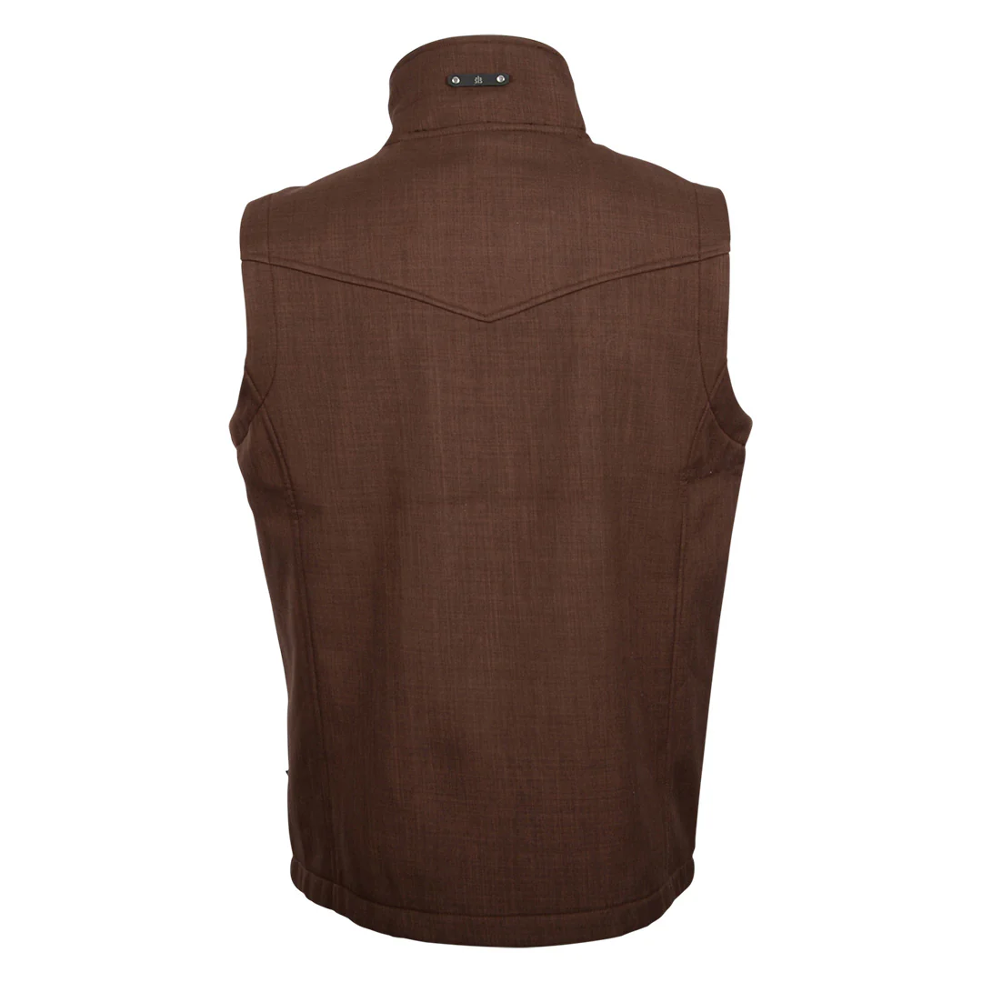 Youth Slack Vest - Heather Brown - Image 3